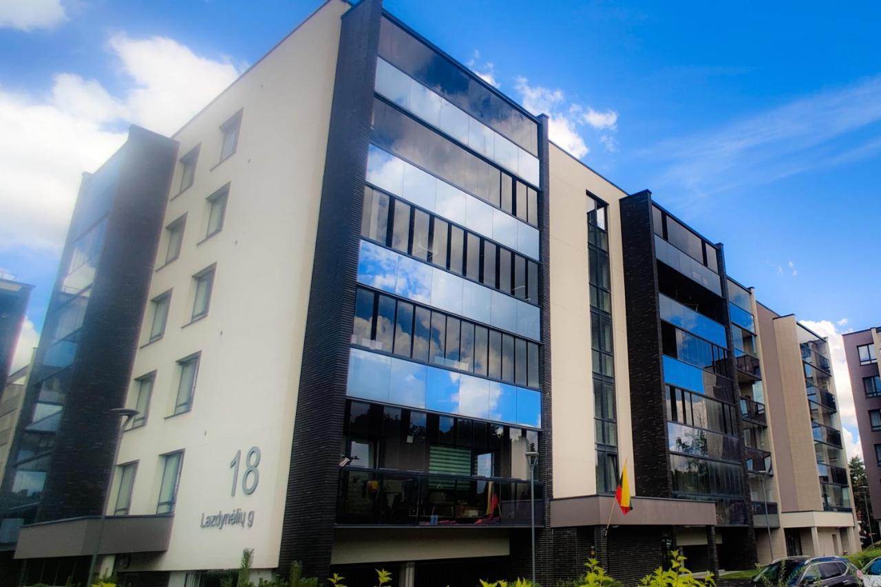 Erdvi Studija Spacious Studio Apartment Self Check In Βίλνιους Εξωτερικό φωτογραφία